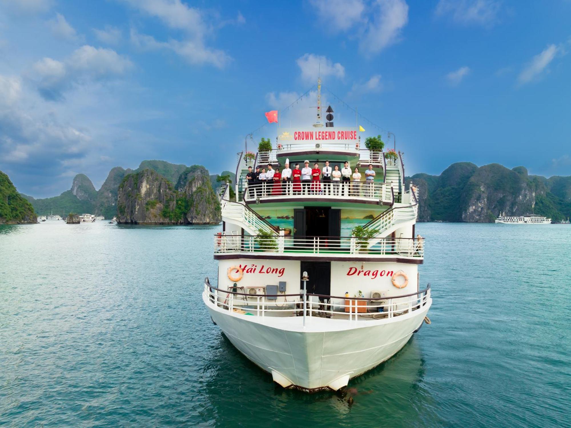 Dragon Crown Legend Cruise Hotel Ha Long Exterior photo