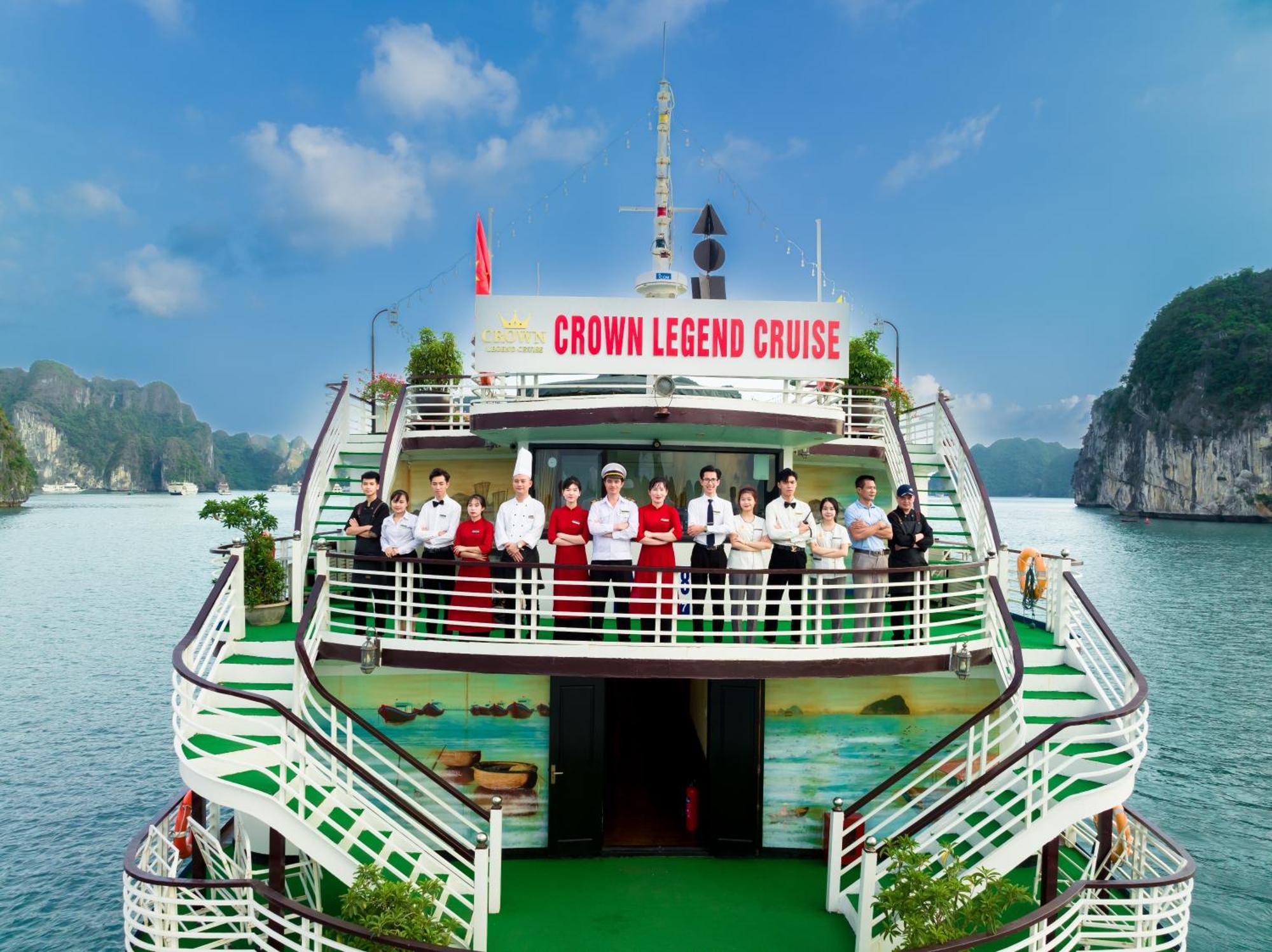 Dragon Crown Legend Cruise Hotel Ha Long Exterior photo